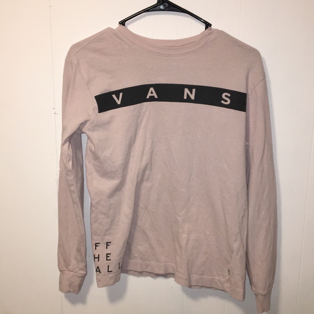 Vans, long sleeve x-small tee